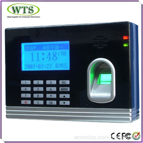 Low Cost Fingerprint Time Attendance System/ Time Clock (WTS-ND60)